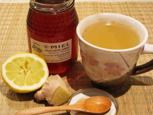 Ginger Lemon Honey Tea